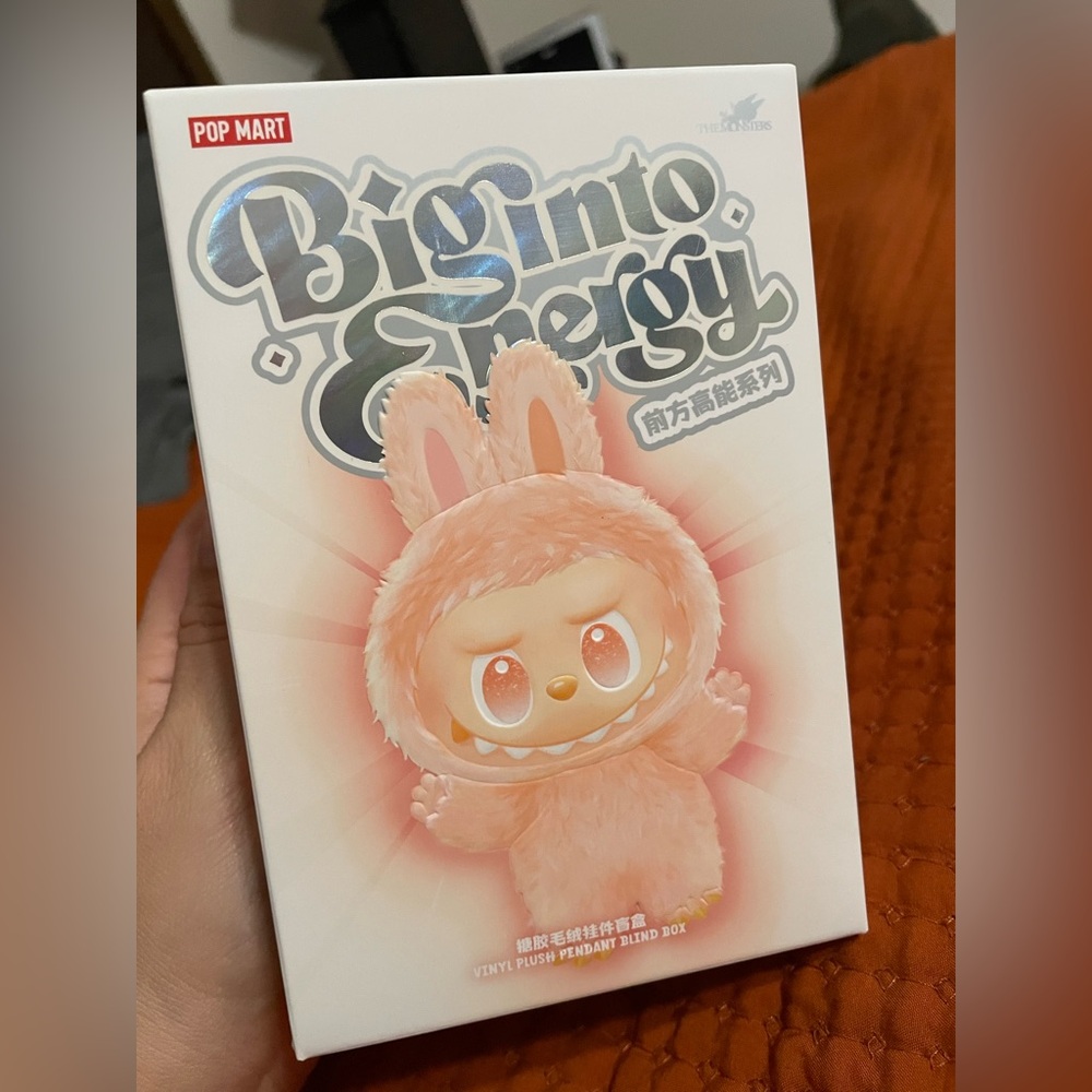 Pop Mart The Monsters Labubu Happiness series Big into Energy, sealed with box